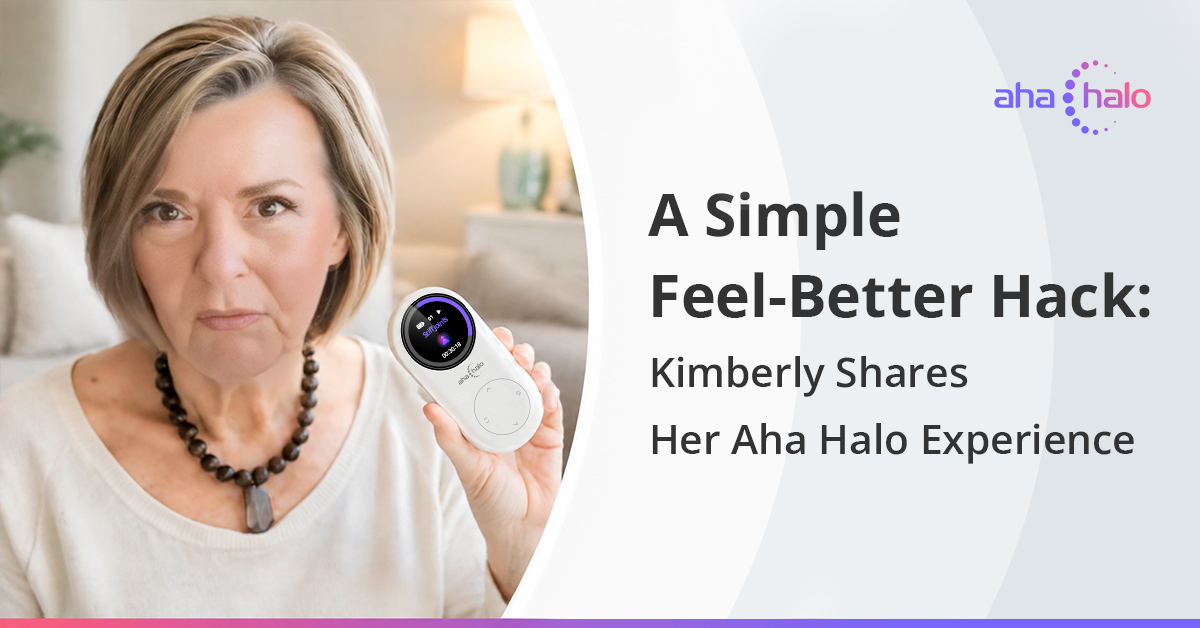 A Simple Feel-Better Hack Kimberly Shares Her Aha Halo Experience